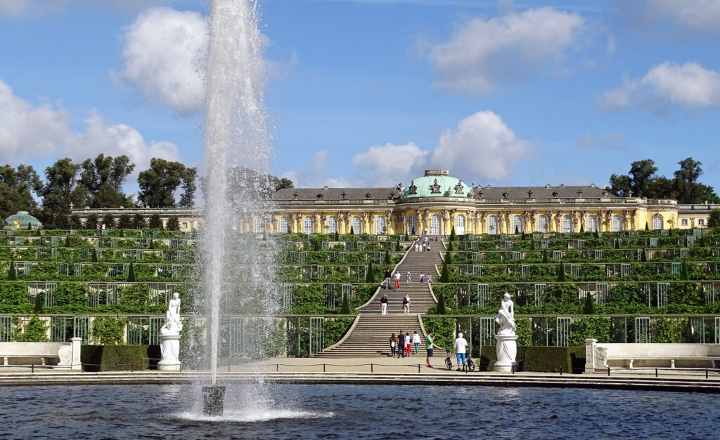 Sanssouci Palace and gardens, Potsdam, Germany