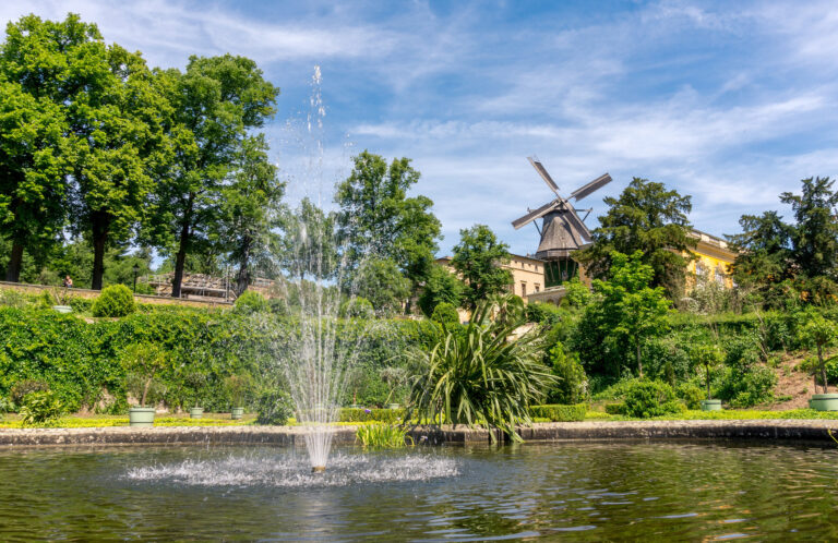 Sanssouci Palace and gardens, Potsdam, Germany