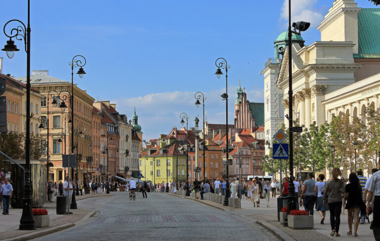 Royal Route (Trakt Królewski), Warsaw, Poland