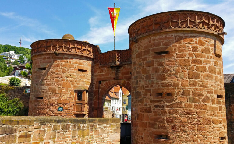 Casco antiguo y fortaleza de Büdingen, Hesse, Alemania