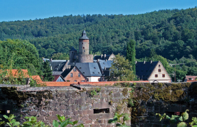 Casco antiguo y fortaleza de Büdingen, Hesse, Alemania
