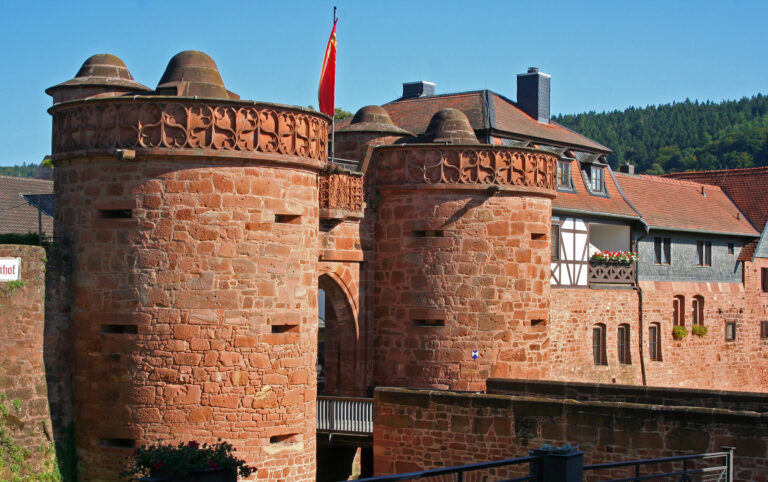 Casco antiguo y fortaleza de Büdingen, Hesse, Alemania