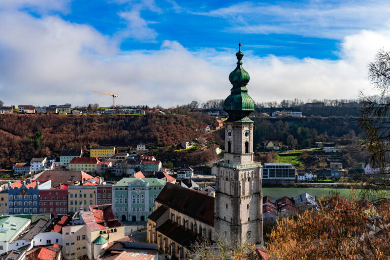Burghausen castle and old city, Germany