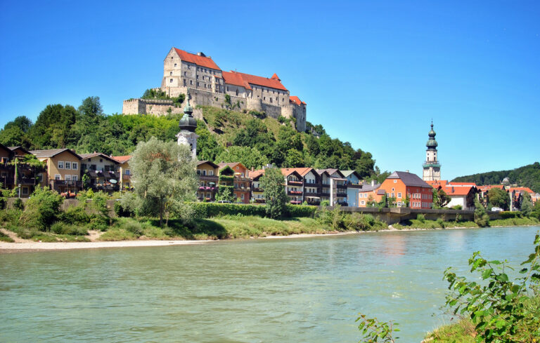 Burghausen castle and old city, Germany
