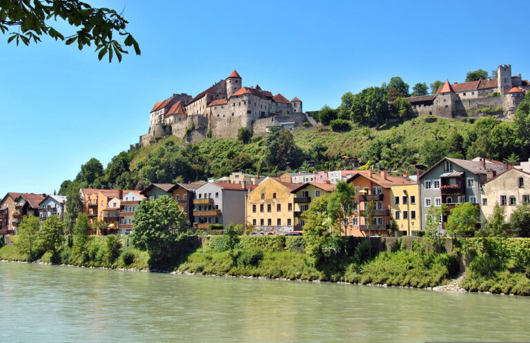 Burghausen castle and old city, Germany