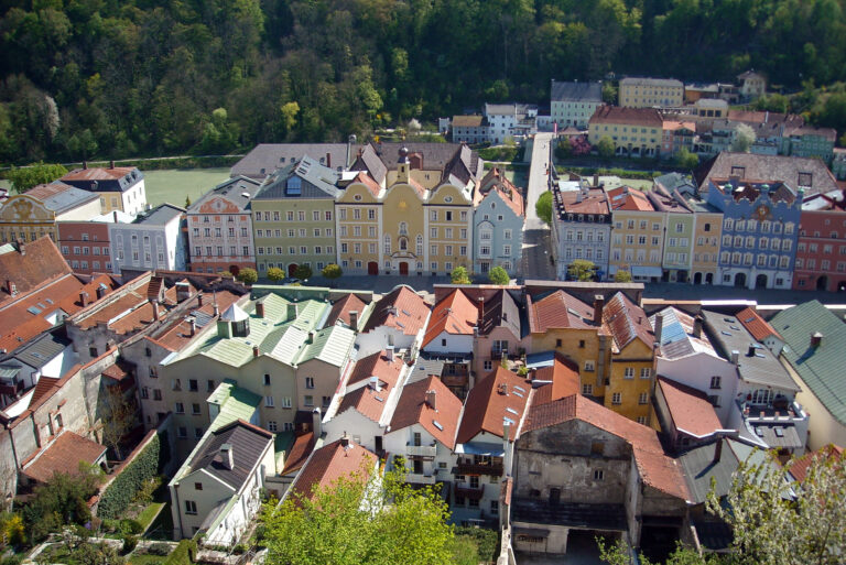 Burghausen castle and old city, Germany
