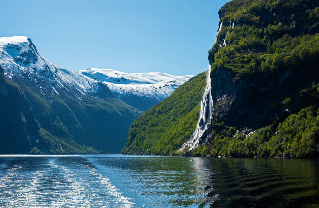 Seven Sisters waterfall, Norway