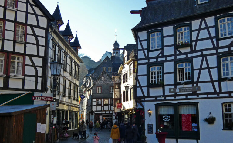 Casco antiguo de Monschau, Alemania