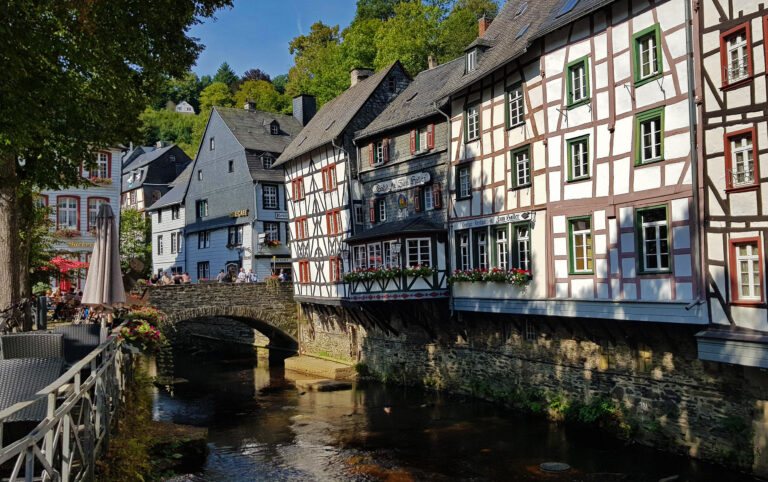 Casco antiguo de Monschau, Alemania