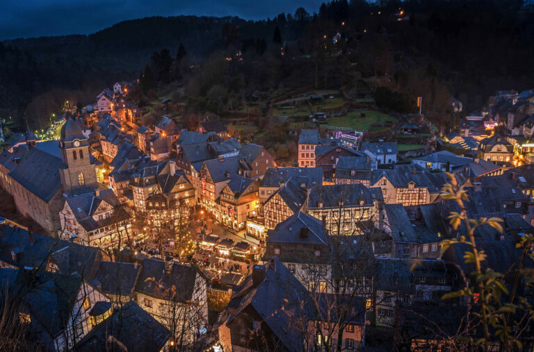 Casco antiguo de Monschau, Alemania