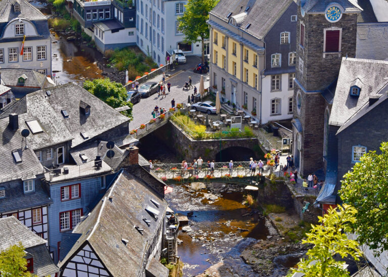 Casco antiguo de Monschau, Alemania