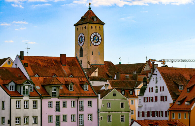 Regensburg old town, Germany
