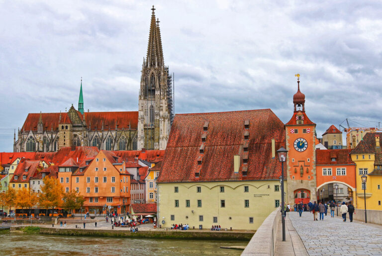 Regensburg old town, Germany