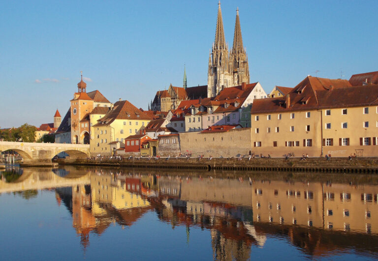 Regensburg old town, Germany