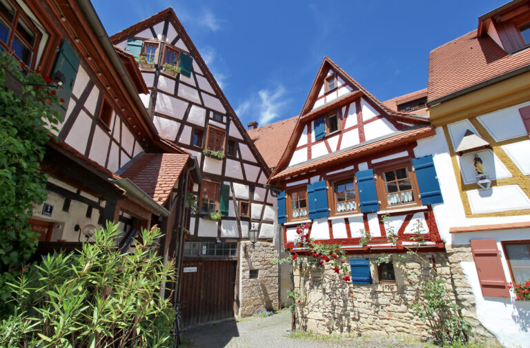 Rothenburg ob der Tauber old city and fortress, Germany