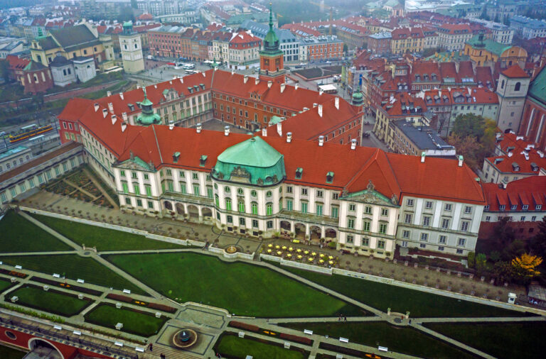Royal Castle and Gardens, Warsaw, Poland