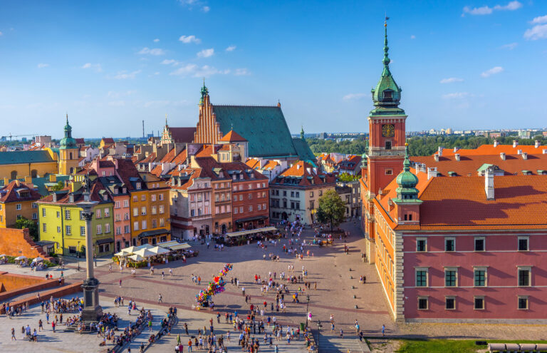 Royal Castle and Gardens, Warsaw, Poland