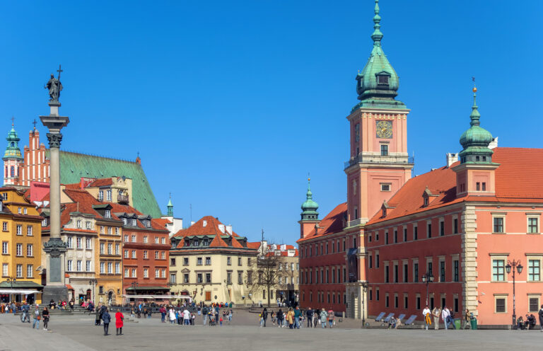 Royal Castle and Gardens, Warsaw, Poland