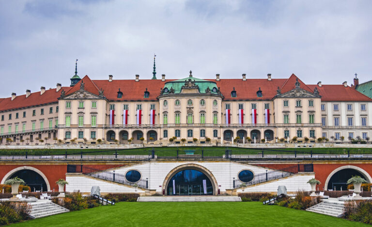 Royal Castle and Gardens, Warsaw, Poland