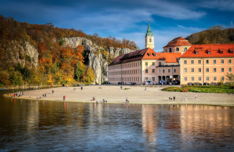 Weltenburg Abbey, Kelheim, Bavaria, Germany