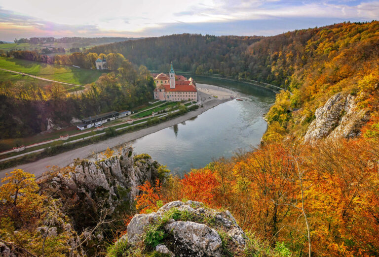 Weltenburg Abbey, Kelheim, Bavaria, Germany