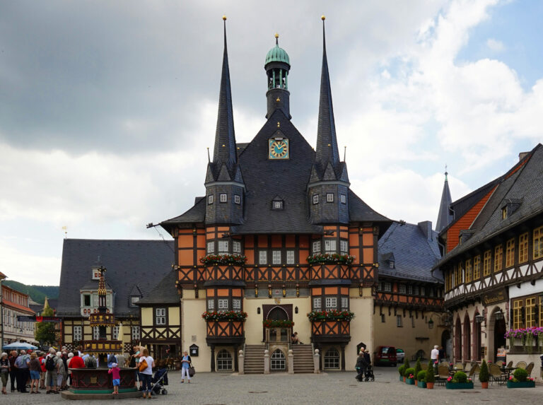 Castillo y casco antiguo de Wernigerode, Alemania