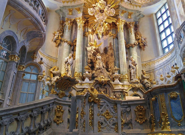 Iglesia de la Frauenkirche, Dresde, Sajonia, Alemania