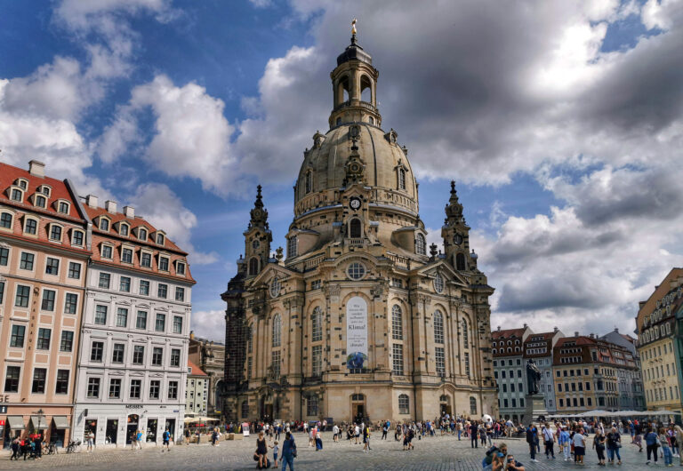 Iglesia de la Frauenkirche, Dresde, Sajonia, Alemania