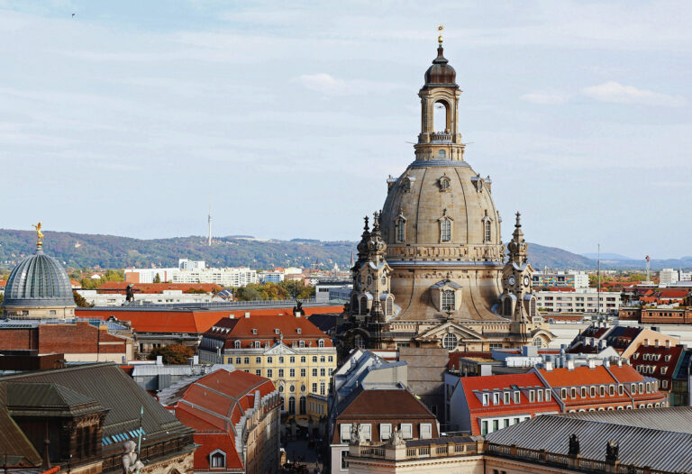 Iglesia de la Frauenkirche, Dresde, Sajonia, Alemania