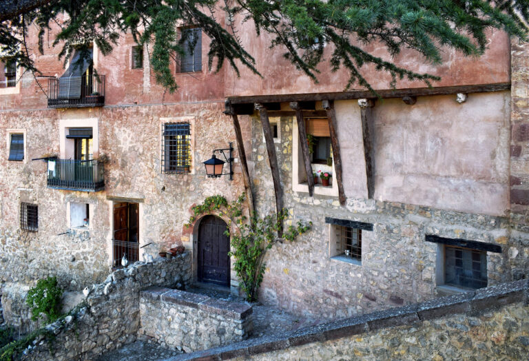 Casco antiguo de Albarracín, España