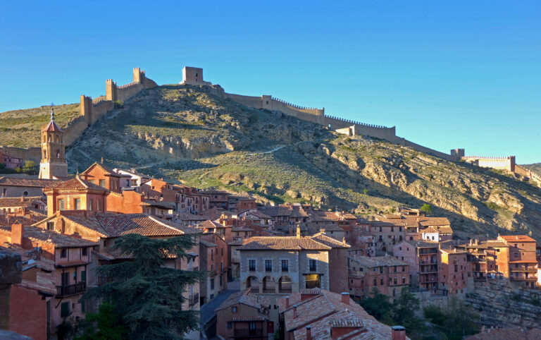 Casco antiguo de Albarracín, España