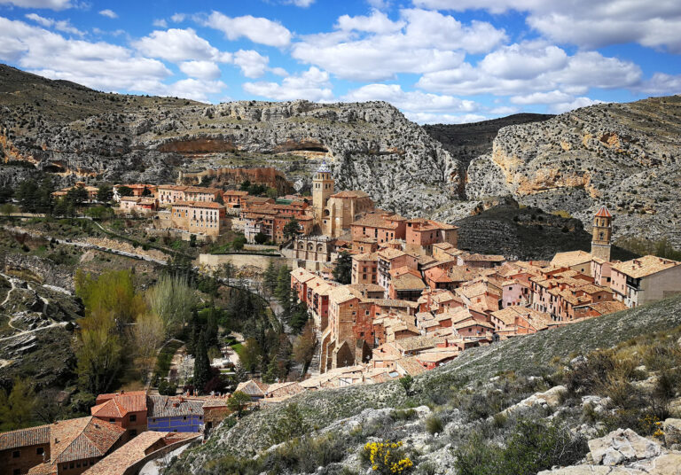 Casco antiguo de Albarracín, España