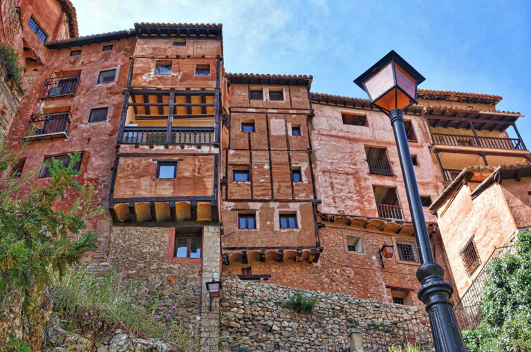 Casco antiguo de Albarracín, España