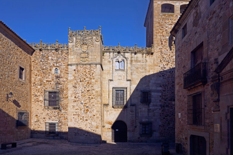 Casco antiguo de Cáceres, España