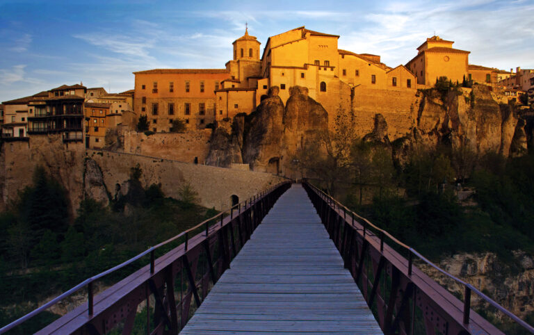 Casco antiguo de Cuenca, España
