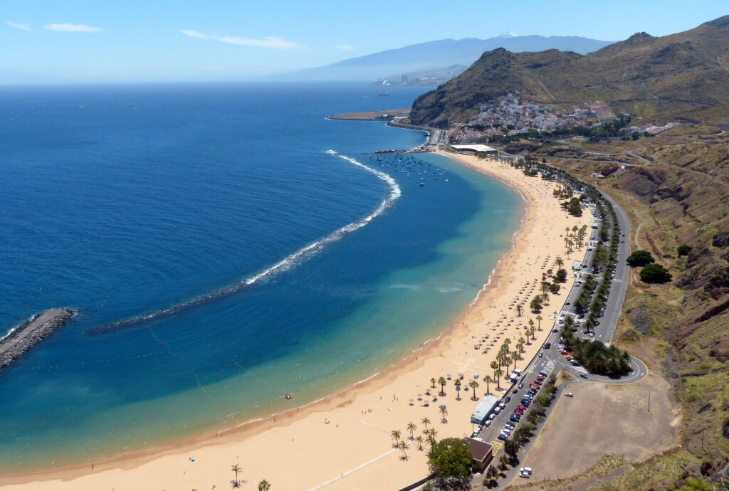Playa de Las Teresitas, Santa Cruz de Tenerife, España