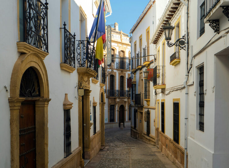Puente Nuevo y casco antiguo de Ronda, España