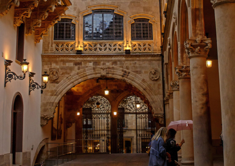 Casco antiguo de Salamanca, España