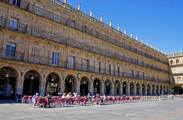 Casco antiguo de Salamanca, España