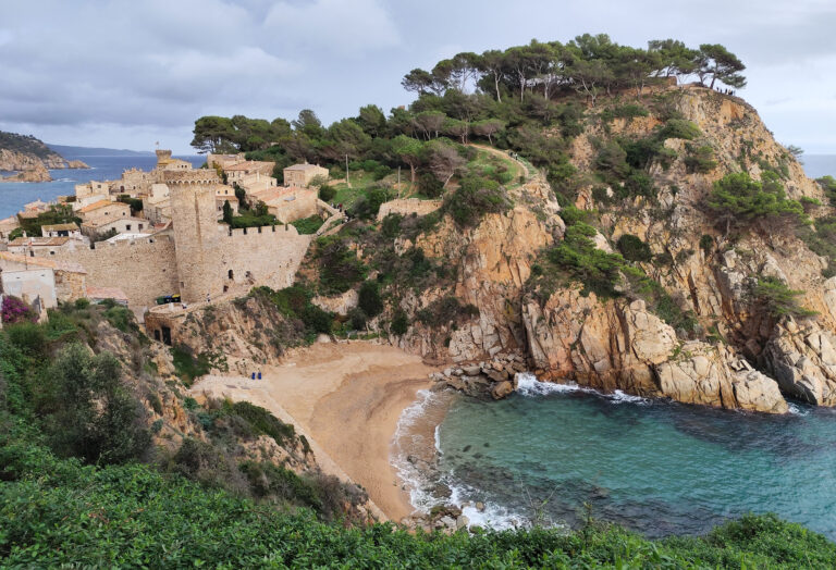 Castillo de Tossa de Mar, España