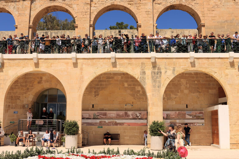 Upper Barrakka Gardens & panorama of Malta