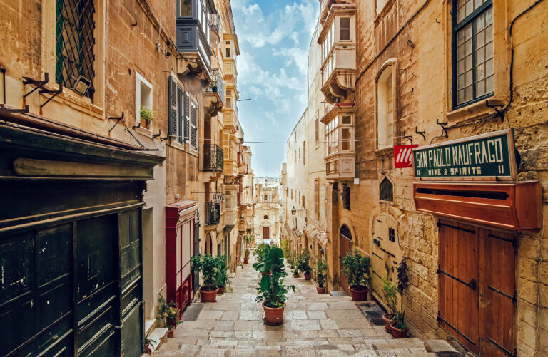 Valletta old city and fortress, Malta