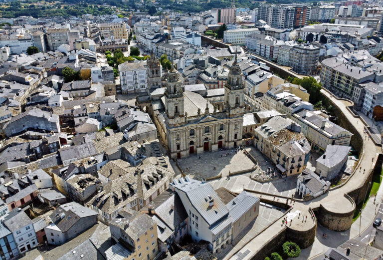 Murallas romanas de Lugo, España