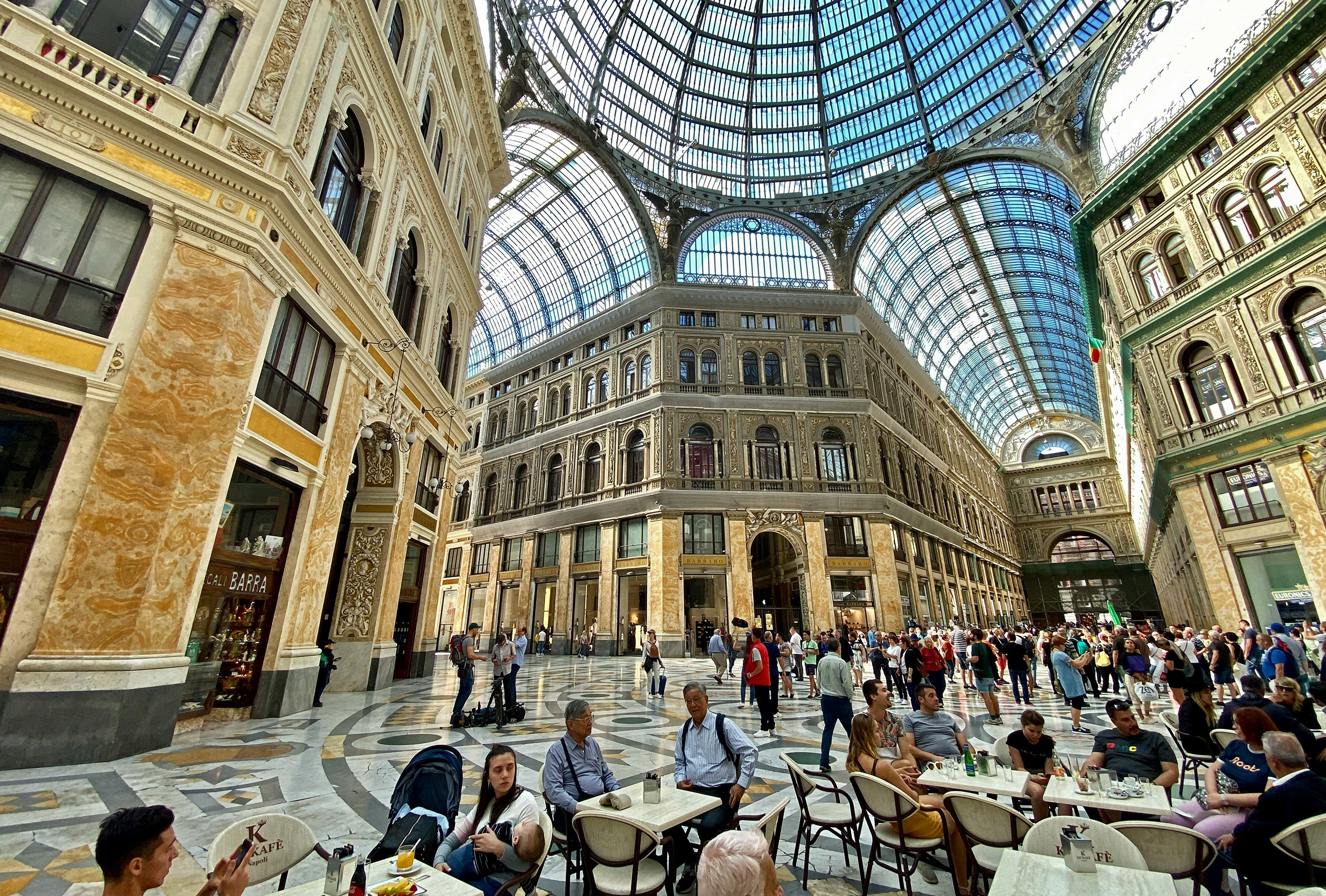 Galleria Umberto I, Naples, Italy