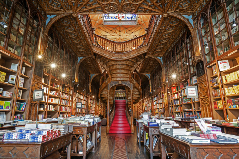 Librería Lello, Oporto, Portugal