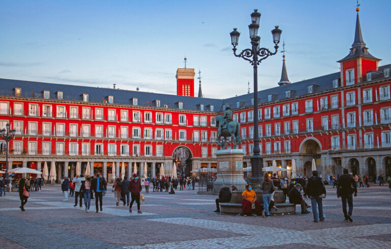 Plaza Mayor de Madrid, España