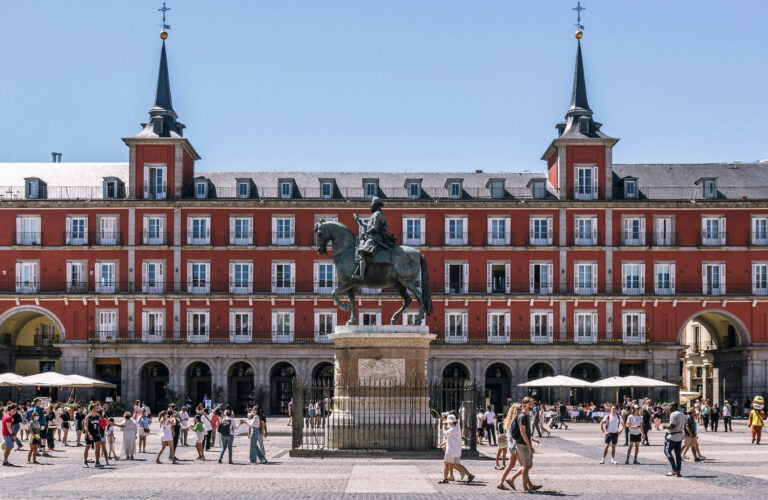 Plaza Mayor de Madrid, España