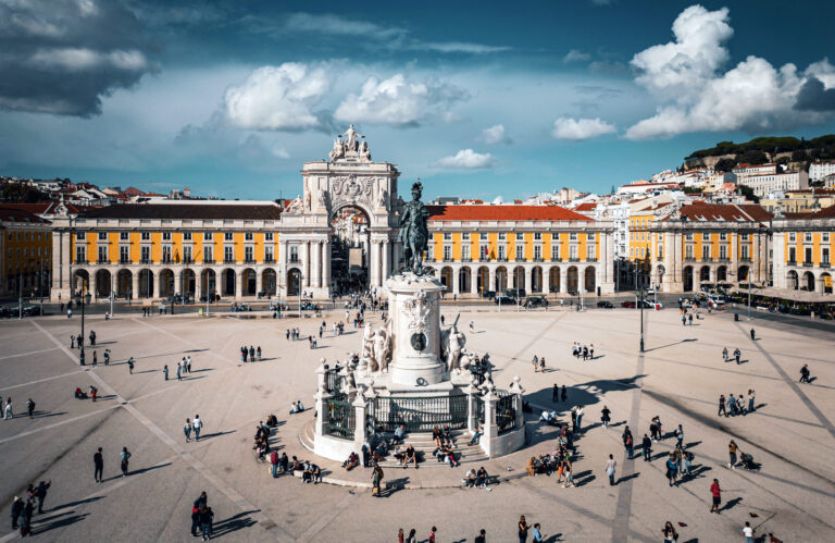Plaza del Comercio (Praça do Comércio), Lisboa, Portugal
