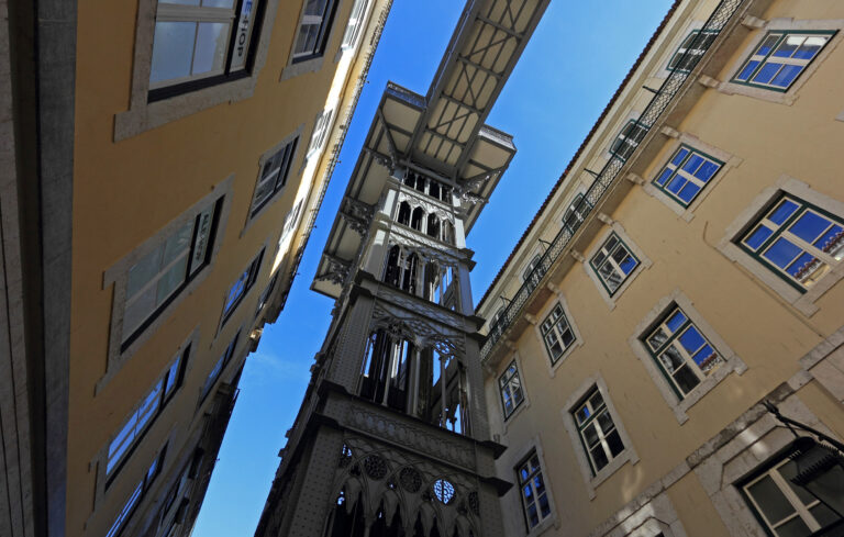 Ascensor de Santa Justa, Lisboa, Portugal