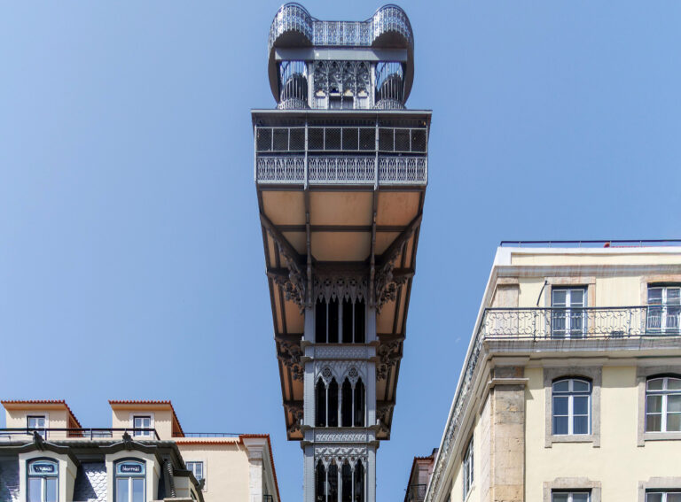 Ascensor de Santa Justa, Lisboa, Portugal